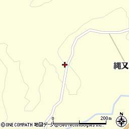 石川県輪島市縄又町小池76周辺の地図