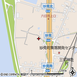 新潟県長岡市妙見町323周辺の地図