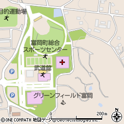 富岡ふれあいドーム周辺の地図