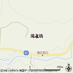 石川県能登町（鳳珠郡）滝之坊周辺の地図