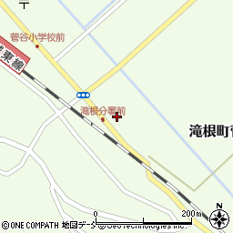 田村消防署滝根分署周辺の地図
