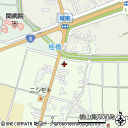 ローソン柏崎横山店周辺の地図