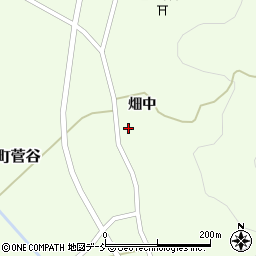 福島県田村市滝根町菅谷（畑中）周辺の地図