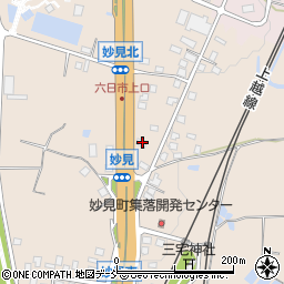 新潟県長岡市妙見町452周辺の地図