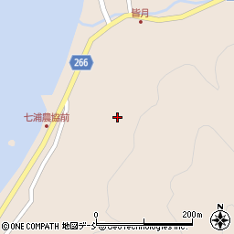石川県輪島市門前町皆月ホ周辺の地図