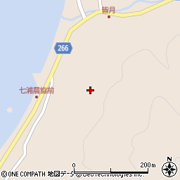 石川県輪島市門前町皆月（ホ）周辺の地図
