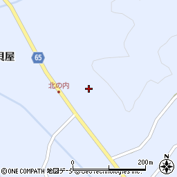 福島県田村郡小野町浮金石倉周辺の地図