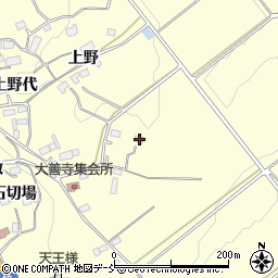 福島県郡山市田村町大善寺上野326周辺の地図