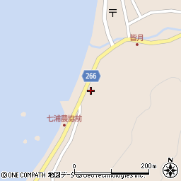 石川県輪島市門前町皆月ヘ1周辺の地図
