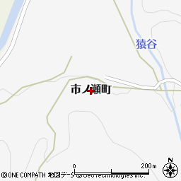 石川県輪島市市ノ瀬町周辺の地図