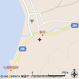 石川県輪島市門前町皆月ヘ36周辺の地図