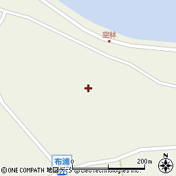 石川県鳳珠郡能登町布浦ヨ周辺の地図