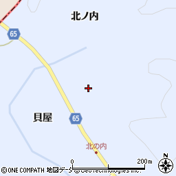 福島県田村郡小野町浮金石倉4周辺の地図