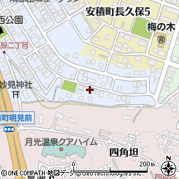 福島県郡山市安積町南長久保2丁目112周辺の地図