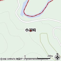 福島県南会津郡下郷町小沼崎周辺の地図