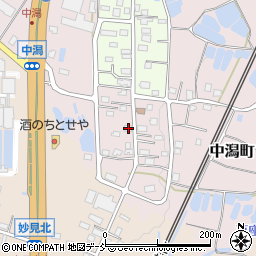 新潟県長岡市中潟町329周辺の地図