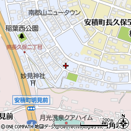 福島県郡山市安積町南長久保2丁目165周辺の地図