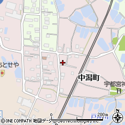 新潟県長岡市中潟町590周辺の地図