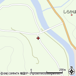 福島県大沼郡昭和村野尻松木渕周辺の地図