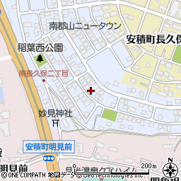 福島県郡山市安積町南長久保2丁目171周辺の地図