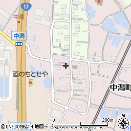新潟県長岡市中潟町327周辺の地図