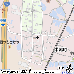新潟県長岡市中潟町589周辺の地図