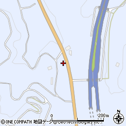 福島県田村市大越町栗出馬場平周辺の地図