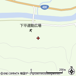 福島県大沼郡昭和村野尻沢口周辺の地図