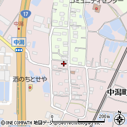 新潟県長岡市中潟町325周辺の地図