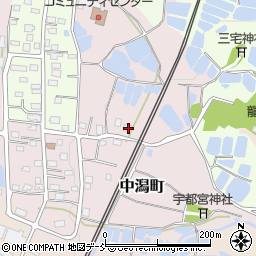 新潟県長岡市中潟町624周辺の地図