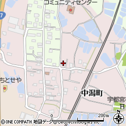 新潟県長岡市中潟町646周辺の地図