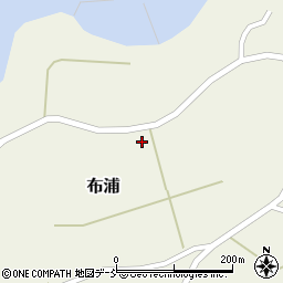 石川県能登町（鳳珠郡）布浦（チ）周辺の地図