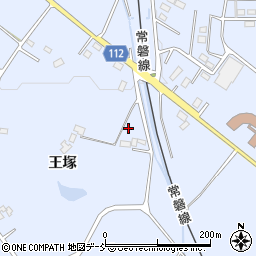 福島県双葉郡富岡町本岡王塚42-1周辺の地図