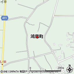 新潟県小千谷市鴻巣町周辺の地図
