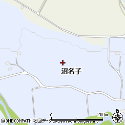福島県双葉郡富岡町本岡沼名子周辺の地図