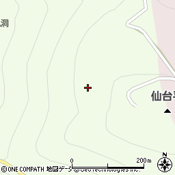 福島県田村市滝根町菅谷仙台平周辺の地図