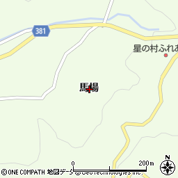 福島県田村市滝根町菅谷馬場周辺の地図