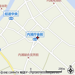 ＪＡ内浦町周辺の地図
