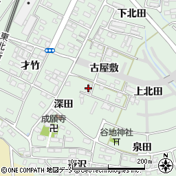 秀山荘周辺の地図