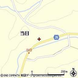 石川県鳳珠郡能登町当目46-5周辺の地図