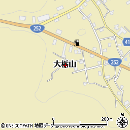 新潟県魚沼市大栃山周辺の地図