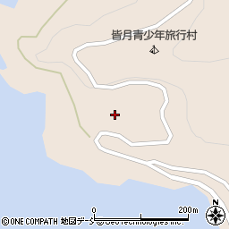 石川県輪島市門前町皆月ミ周辺の地図