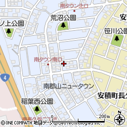 福島県郡山市安積町南長久保1丁目259周辺の地図