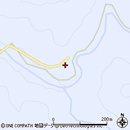 福島県只見町（南会津郡）布沢（大滝）周辺の地図