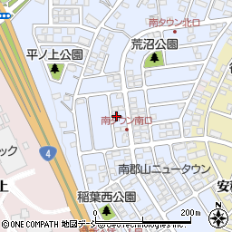 福島県郡山市安積町南長久保1丁目292周辺の地図