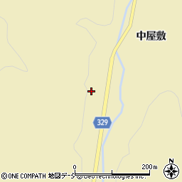 福島県大沼郡会津美里町東尾岐川向周辺の地図
