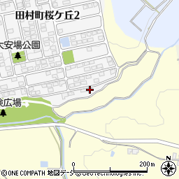 福島県郡山市田村町桜ケ丘2丁目361周辺の地図