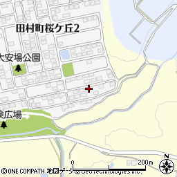 福島県郡山市田村町桜ケ丘2丁目341周辺の地図