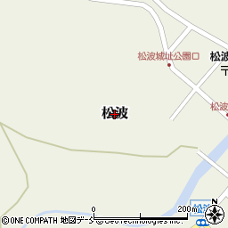 石川県能登町（鳳珠郡）松波周辺の地図