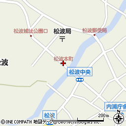 松波本町周辺の地図